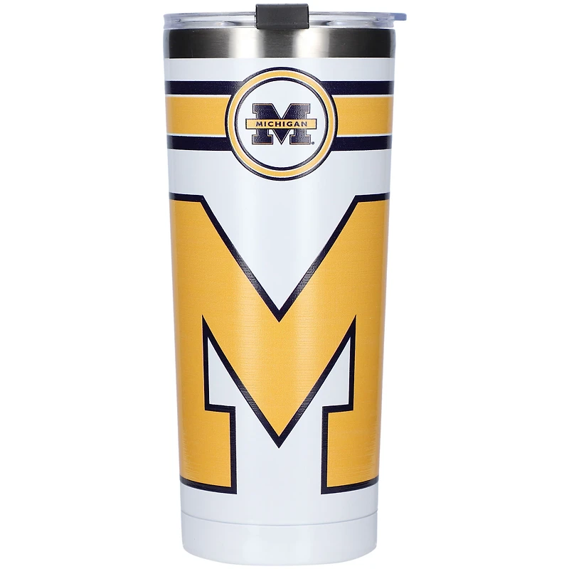 Michigan Wolverines 24oz. Classic Stainless Steel Tumbler