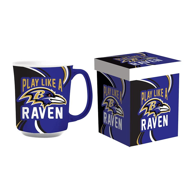 Baltimore Ravens 14oz. Ceramic Mug with Matching Box