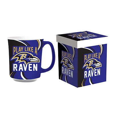Baltimore Ravens 14oz. Ceramic Mug with Matching Box