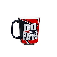 New England Patriots 14oz. Ceramic Mug with Matching Box