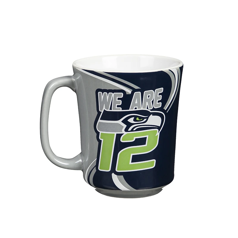 Seattle Seahawks 14oz. Ceramic Mug with Matching Box