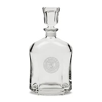 Wittenberg University Tigers Logo 23.75oz. Crystal Whisky Decanter