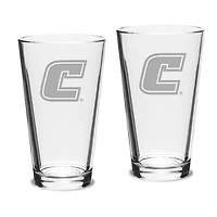 Tennessee Chattanooga Mocs 16oz. 2-Piece Classic Pub Glass Set