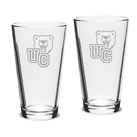 Ursinus Bears 16oz. 2-Piece Classic Pub Glass Set