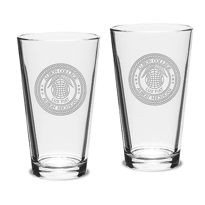 Albion Britons 16oz. 2-Piece Classic Pub Glass Set