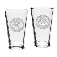 Albion Britons 16oz. 2-Piece Classic Pub Glass Set