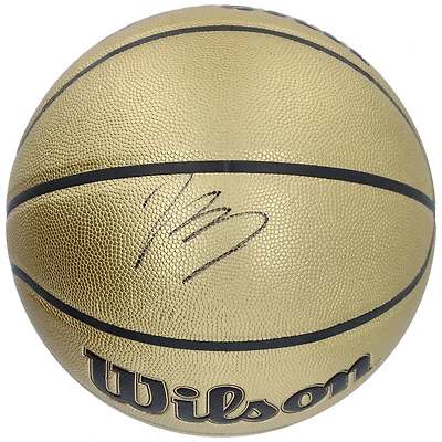 Brandon Ingram Toronto Raptors Autographed Wilson Gold Basketball