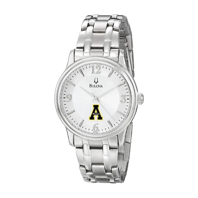 Men's Bulova  Silver Appalachian State Mountaineers