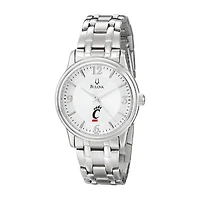 Men's Bulova  Silver Cincinnati Bearcats