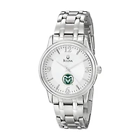 Men's Bulova  Silver Colorado State Rams