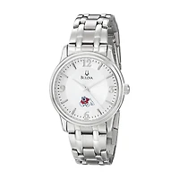 Men's Bulova  Silver Fresno State Bulldogs