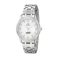 Men's Bulova  Silver James Madison Dukes