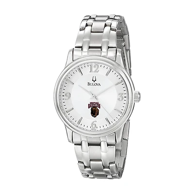Men's Bulova  Silver Montana Grizzlies