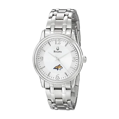 Men's Bulova  Silver Montana State Bobcats