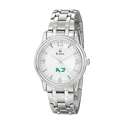 Men's Bulova  Silver North Dakota