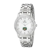 Men's Bulova  Silver Ohio Bobcats
