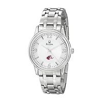 Men's Bulova  Silver Southern Illinois Salukis