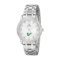 Men's Bulova  Silver South Florida Bulls