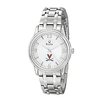 Men's Bulova  Silver Virginia Cavaliers