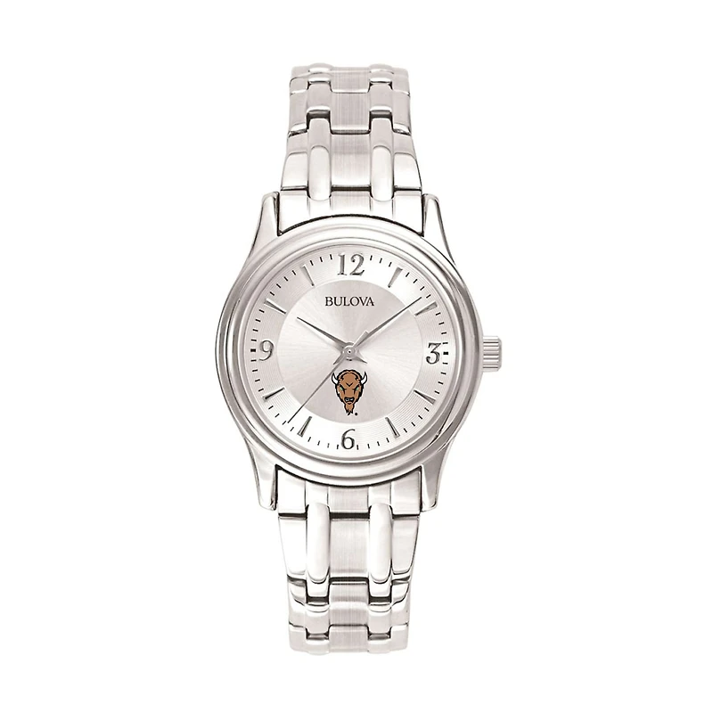 Women's Silver Marshall Thundering Herd Stainless Steel Quartz Watch