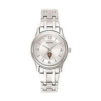 Women's Silver Marshall Thundering Herd Stainless Steel Quartz Watch