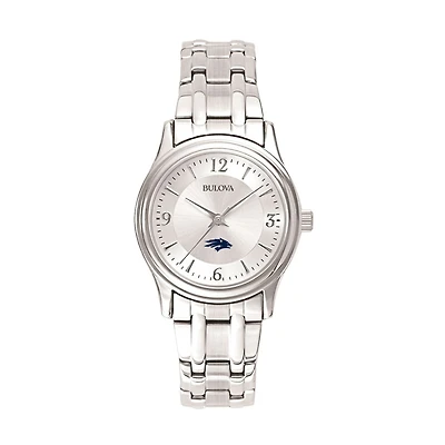 Women's Silver Nevada Wolf Pack Stainless Steel Quartz Watch