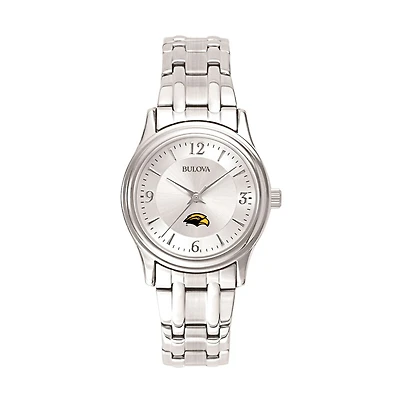 Women's Silver Southern Miss Golden Eagles Stainless Steel Quartz Watch