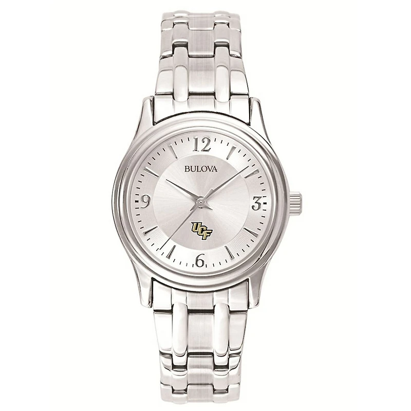 Women's Silver UCF Knights Stainless Steel Quartz Watch