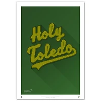 Athletics Minimalist Coliseum 14'' x 20'' Fine Art Print