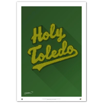 Athletics Minimalist Coliseum 14'' x 20'' Fine Art Print