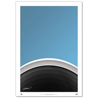 Toronto Blue Jays Minimalist Rogers Centre 24'' x 36'' Fine Art Print