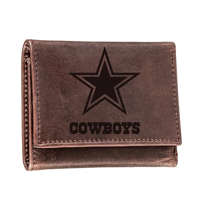 Dallas Cowboys Leather Team Tri-Fold Wallet