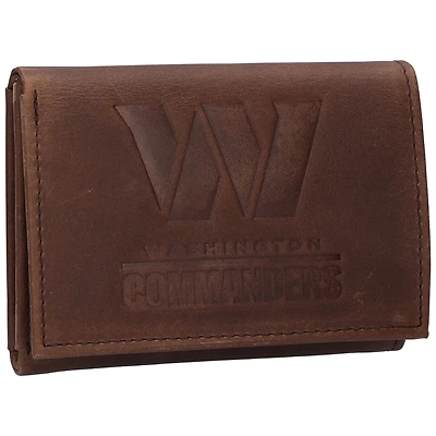 Washington Commanders Leather Team Tri-Fold Wallet