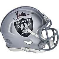 Marcus Allen Los Angeles Raiders Autographed Riddell Speed Mini Helmet