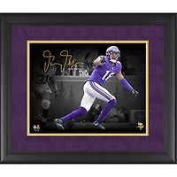 Justin Jefferson Minnesota Vikings Facsimile Signature Framed 11" x 14" Spotlight Photograph