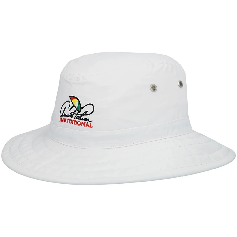 Men's Ahead White Arnold Palmer Invitational Palmer Signature Bucket Hat