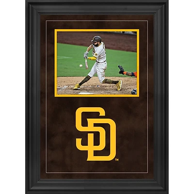 San Diego Padres Deluxe Framed 8" x 10" 2020 Logo Horizontal Photograph Frame with Team Logo