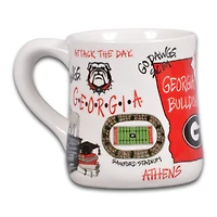 Georgia Bulldogs 16oz. Hometown Mug