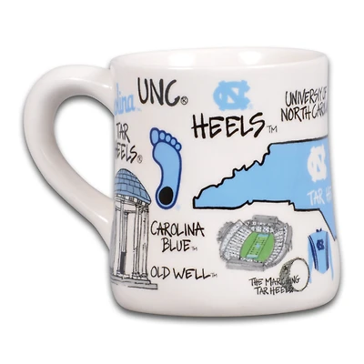 North Carolina Tar Heels 16oz. Hometown Mug