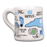 North Carolina Tar Heels 16oz. Hometown Mug