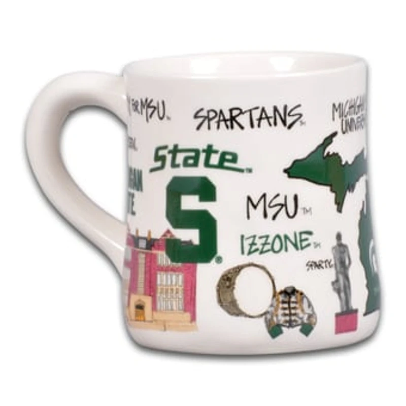 Michigan State Spartans 16oz. Hometown Mug