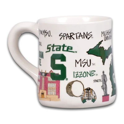 Michigan State Spartans 16oz. Hometown Mug