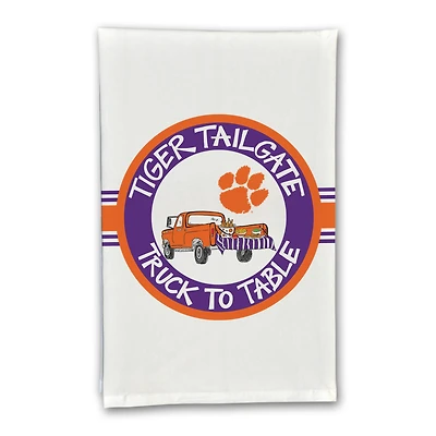 Clemson Tigers Truck to Table Hand Towel