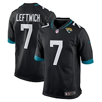 Men's Nike Byron Leftwich Black Jacksonville Jaguars Retired Player Alternate Game Jersey