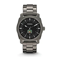 Fossil Ohio Bobcats Machine Smoke Stainless Steel Watch
