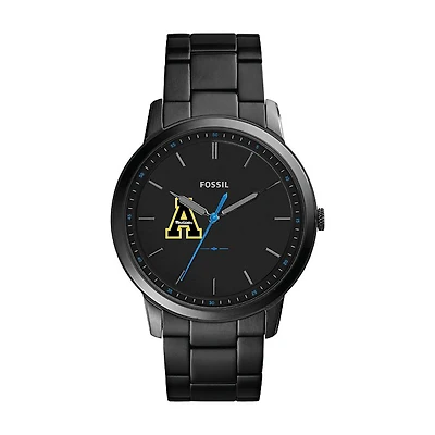 Fossil Appalachian State Mountaineers The Minimalist Slim Stainless Steel Watch