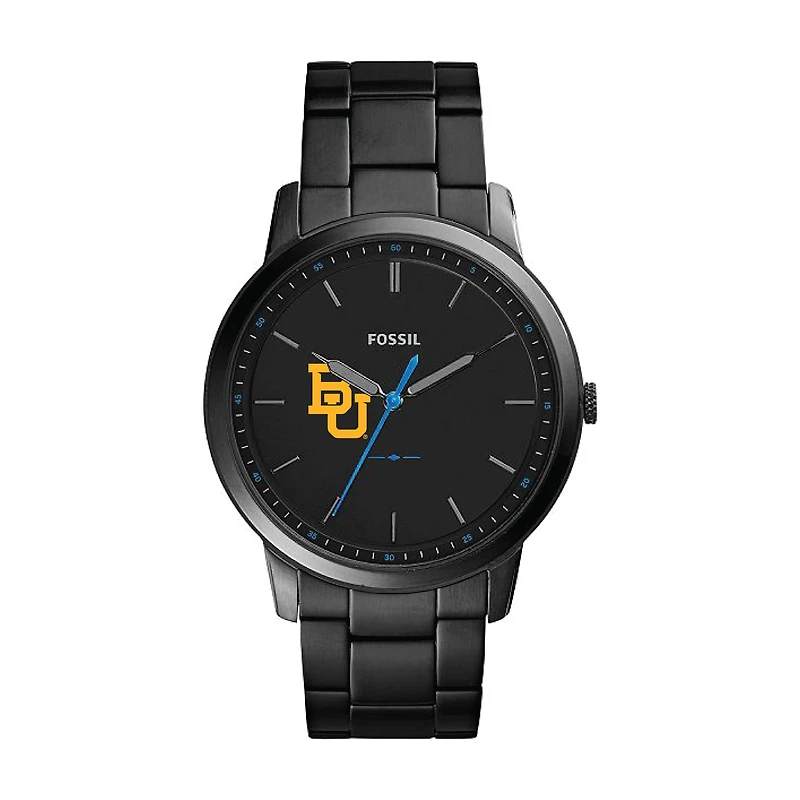 Fossil Baylor Bears The Minimalist Slim Stainless Steel Watch