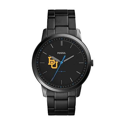Fossil Baylor Bears The Minimalist Slim Stainless Steel Watch