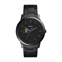 Fossil Colorado Buffaloes The Minimalist Slim Stainless Steel Watch
