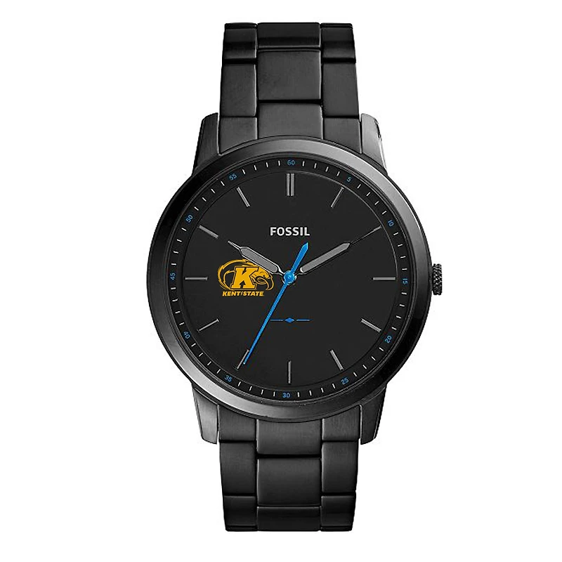 Fossil Kent State Golden Flashes The Minimalist Slim Stainless Steel Watch